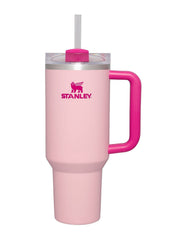 Premium Stanley FlowState Tumbler 40oz Flamingo
