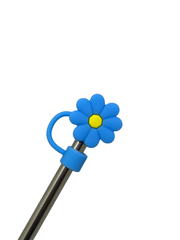 Silicone Straw Toppers – Flower shape