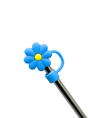 Silicone Straw Toppers – Flower shape (Topper Only)