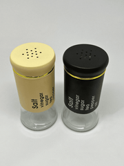 Elegant Glass Multi-Purpose Shaker Duo