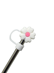 Silicone Straw Toppers – Flower shape