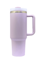 40 oz Stainless Steel Tumbler with Straw