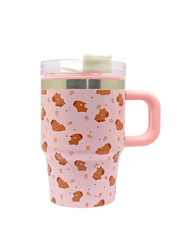 Cute Mini Kids Tumbler with Straw