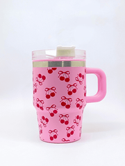 Cute Mini Kids Tumbler with Straw