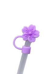 Silicone Straw Toppers – Flower shape